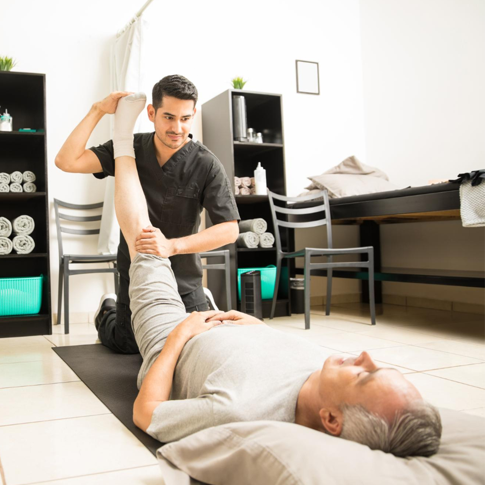 Post-operative physiotherapy treatment